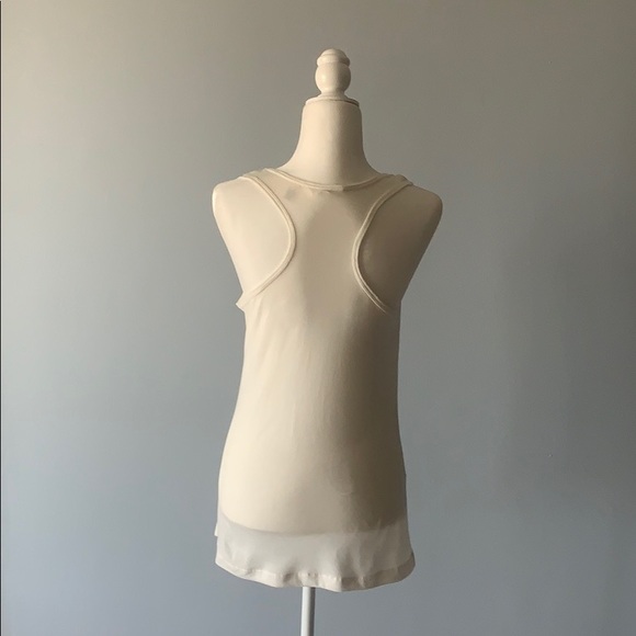 Women’s Derek Heart Embellished off-white tank.EUC - Picture 4 of 6